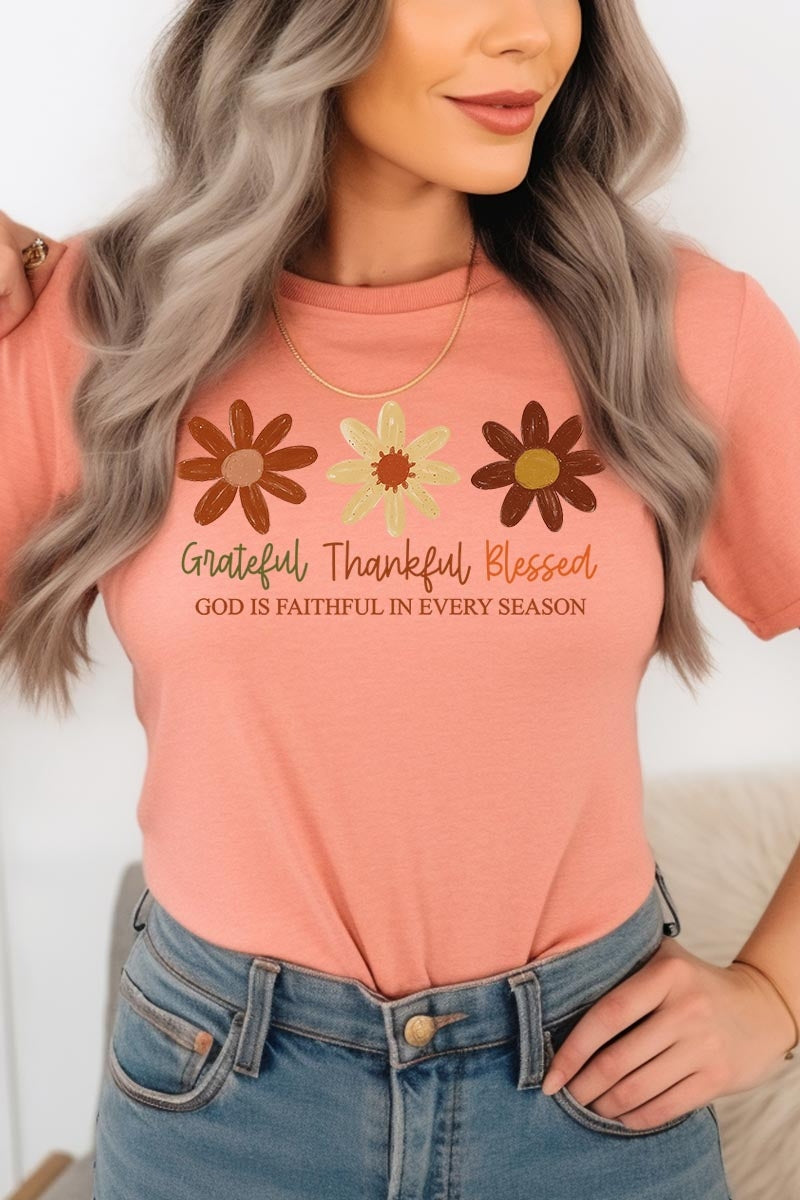 US3001P-E3165 Boho Fall Christian Graphic Plus Tee $16