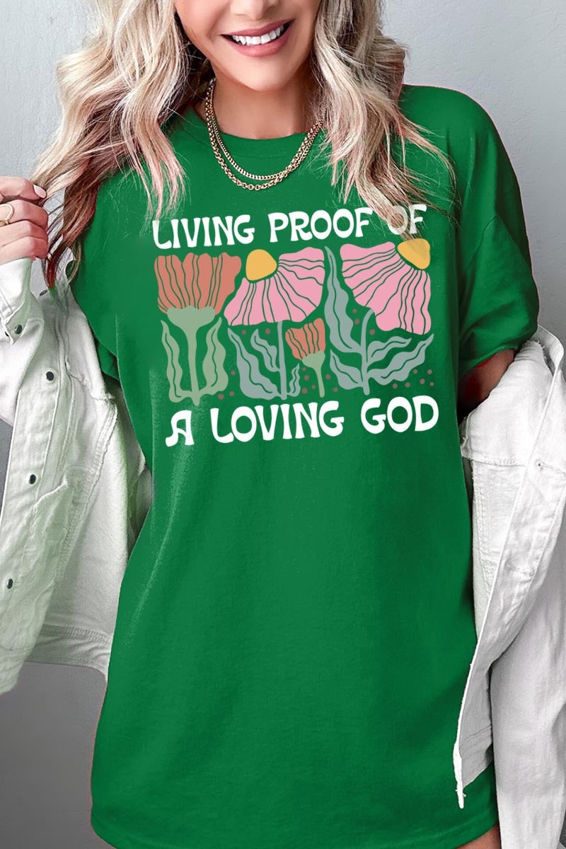 5000P-E3066 Living Proof of Graphic Plus Heavy Cotton Tee $12.75