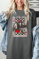 5000P-E3099 Retro Wildcard Graphic Plus Heavy Cotton Tee $12.75