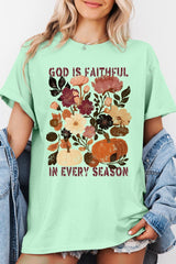 5000-E3171 Faithful In Every Season Graphic Heavy Cotton Tee $9