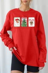UL240P-E3201 Most Wonderful Time Graphic Plus Long Sleeve Tee $17