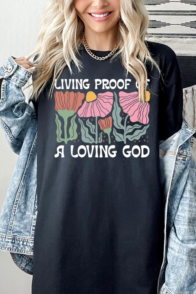 5000P-E3066 Living Proof of Graphic Plus Heavy Cotton Tee $12.75