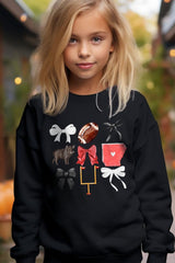 UL180B-E3077Z Arkansas Football Kids Graphic Sweatshirt $20