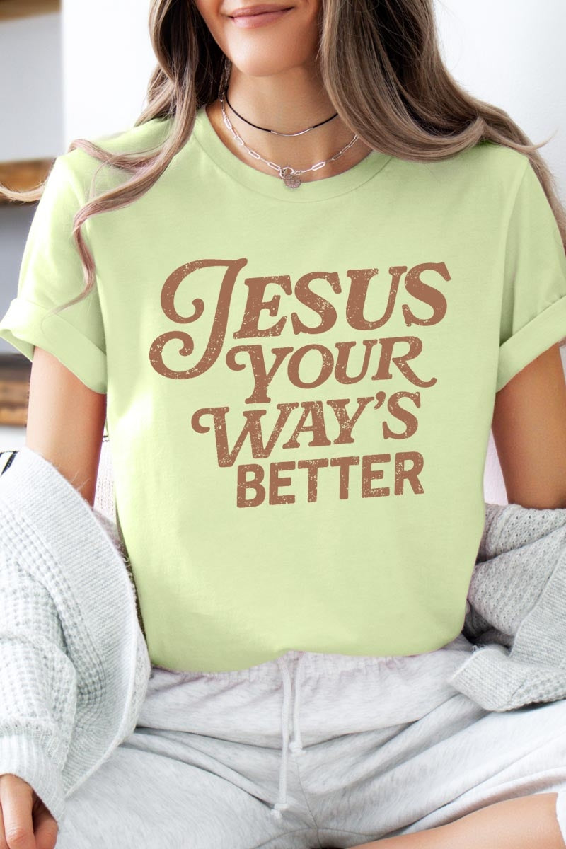 US3001-E3114 Christian Graphic Tee $12.5