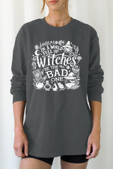 UL240-E3139 In a World of Witches Graphic Long Sleeve Tee $13.75