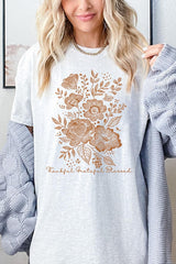 5000-E3155 Neutral Thanksgiving Graphic Heavy Cotton Tee $9