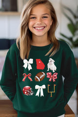 UL180B-E3080Z Georgia Football Kids Graphic Sweatshirt $20