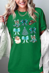5000-E3180 Western Christmas Graphic Heavy Cotton Tee $9