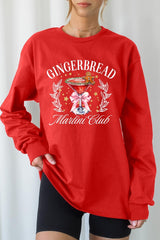 UL240P-E3216 Gingerbread Martini Club Graphic Plus Long Sleeve Tee $17