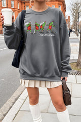 UL180-E3203 Grinch Dance Funny Christmas Graphic Sweatshirt $20