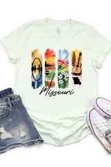 US3001P-E3061MO Missouri State Brushstroke Graphic Plus Tee $16