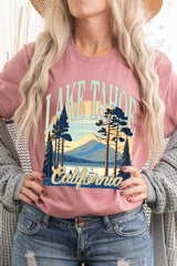 US3001-E3059 Lake Tahoe Graphic Tee $12.5