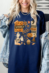 5000P-E3084 Halloween collage Graphic Plus Heavy Cotton Tee $12.75