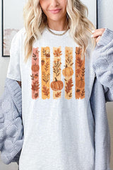 5000-E3110 Brushstroke Boho Fall Graphic Heavy Cotton Tee $9