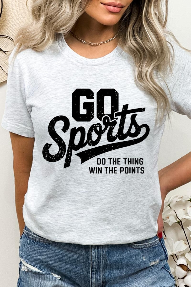 US3001P-E3103 Go Sports Graphic Plus Tee $16