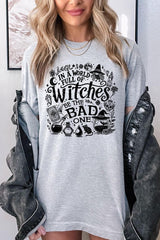 US3001P-E3139 In a World of Witches Graphic Plus Tee $16