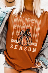 US3001P-E3145 Pumpkin Season Graphic Plus Tee $16