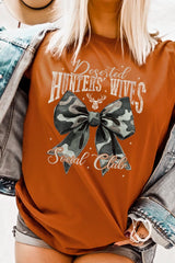 US3001-E3193 Hunters Wives Social Club Graphic Tee $12.5