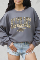 UL180-E3131 Football Game Day Camo Graphic Sweatshirt $20