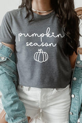 US3001P-E3152 Pumpkin Season Graphic Plus Tee $16