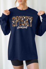 UL240P-E3105 Spooky Season Halloween Plus Long Sleeve Tee $17