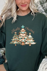 UL180-E3185 Howdy Christmas Graphic Sweatshirt $20