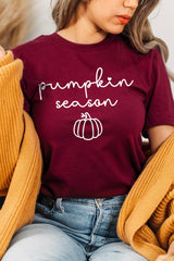 US3001P-E3152 Pumpkin Season Graphic Plus Tee $16