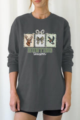 UL240P-E3192 Deer & Duck Hunting Season Graphic Plus Long Sleeve Tee $17