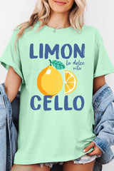 5000-E3056 Limoncello Graphic Heavy Cotton Tee $9
