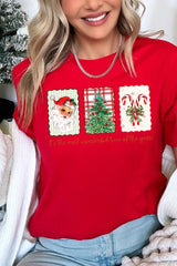 US3001P-E3201 Most Wonderful Time Graphic Plus Tee $16