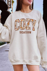 UL180P-E3082 Cozy Season Graphic Plus Sweatshirt $25