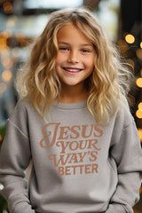 UL180B-E3114Z Christian Kids Graphic Sweatshirt $20