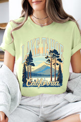 US3001P-E3059 Lake Tahoe Graphic Plus Tee $16