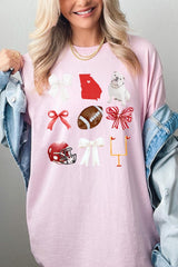 5000-E3080 Georgia Football Graphic Heavy Cotton Tee $9
