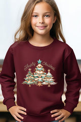 UL180B-E3185Z Howdy Christmas Kids Graphic Sweatshirt $20