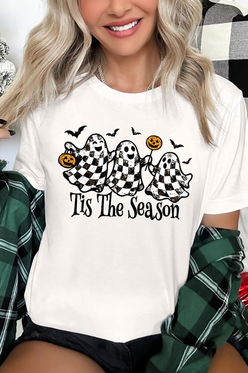 US3001-E3124 Retro Ghosts Graphic Tee $12.5