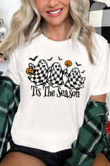US3001P-E3124 Retro Ghosts Graphic Plus Tee $16