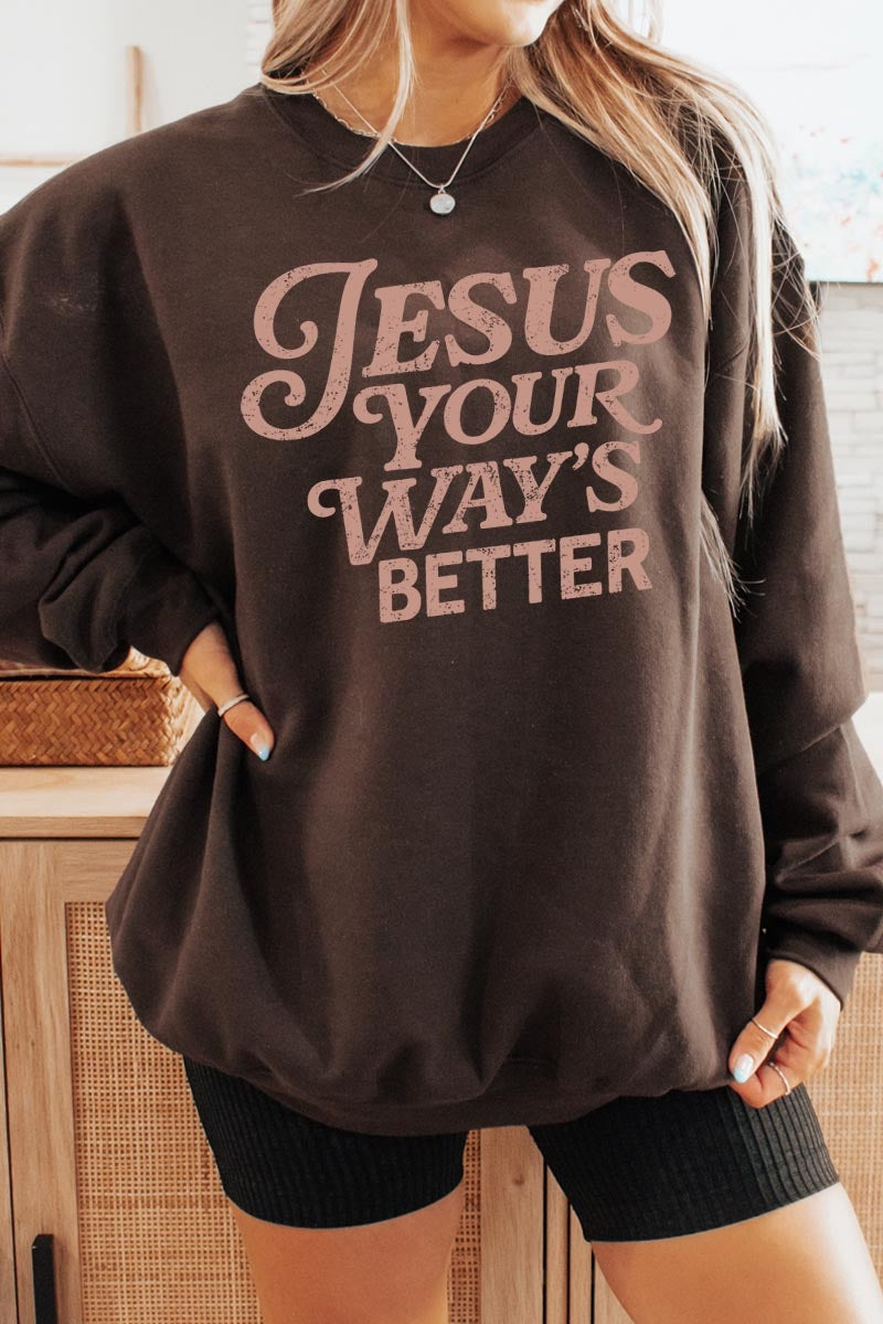 UL180P-E3114 Christian Graphic Plus Sweatshirt $25