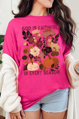 5000P-E3171 Faithful In Every Season Graphic Plus Heavy Cotton Tee $12.75