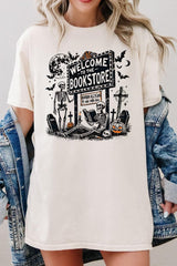 5000P-E3122 Bookstore Halloween Graphic Plus Heavy Cotton Tee $12.75
