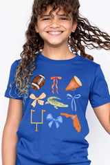 US3001Y-E3078Z Florida Football Kids Graphic Tee $11