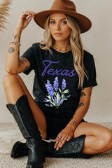 5000P-E3060 Texas Bluebonnet Graphic Plus Heavy Cotton Tee $12.75