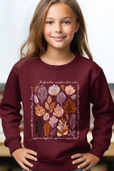 UL180B-E3147Z Christian Fall Kids Graphic Sweatshirt $20