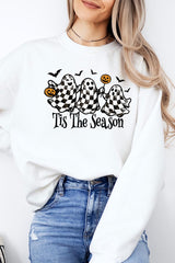 UL180P-E3124 Retro Ghosts Graphic Plus Sweatshirt $25