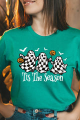 US3001-E3124 Retro Ghosts Graphic Tee $12.5