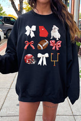 UL180P-E3080 Georgia Football Graphic Plus Sweatshirt $25