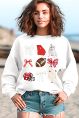 UL180P-E3080 Georgia Football Graphic Plus Sweatshirt $25