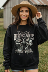 UL180-E3193 Hunters Wives Social Club Graphic Sweatshirt $20