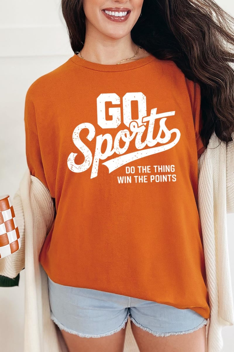 5000-E3103 Go Sports Graphic Heavy Cotton Tee $9