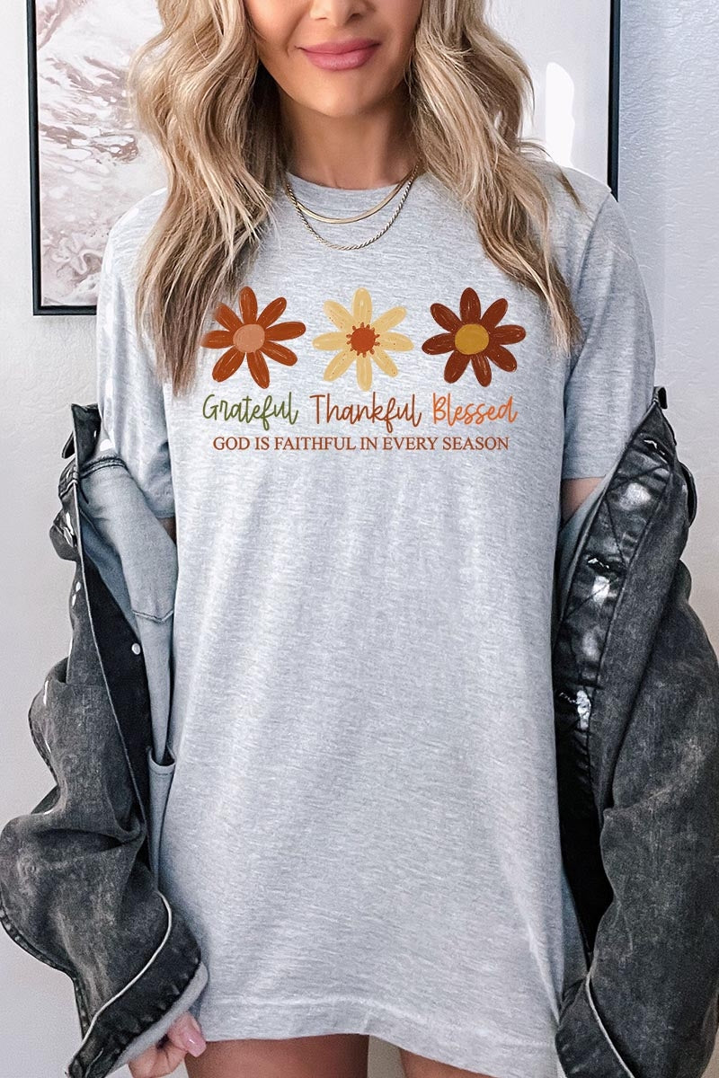 US3001-E3165 Boho Fall Christian Graphic Tee $12.5